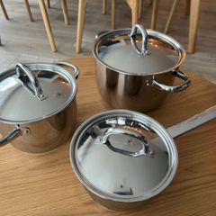 Ikea 3 piece pot set