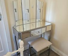 Matching bedside lockers,dressing table and stool