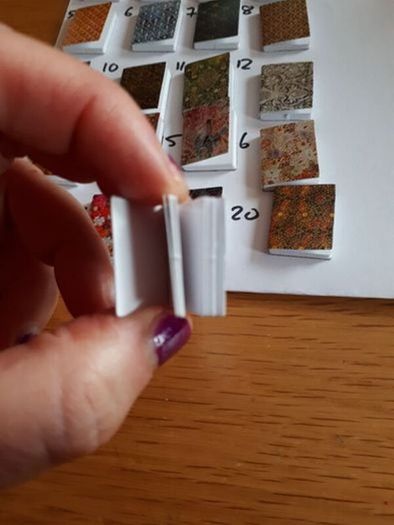 Miniature books for dolls house