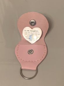 Daughter Keepsake Keyring