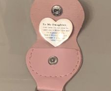 Daughter Keepsake Keyring