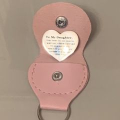 Daughter Keepsake Keyring