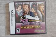 Miles Edgeworth Ace Attorney Investigations DS
