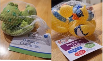 Bathtime Animal Toys Sets
