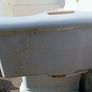 Original double Belfast sink in ceramic with stand Image 2