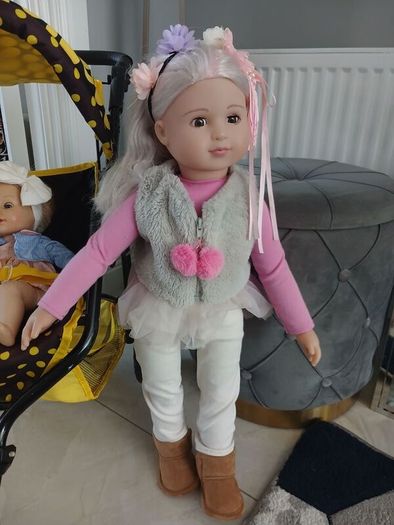 dolls and  buggy
