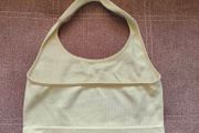 Light green halter neck cropped top, size 10