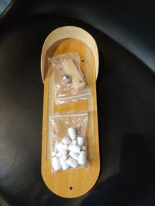Wooden Desktop Bowling Game. Free Tracked Postage.