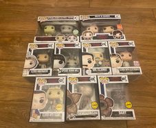 Stranger Things Rare, Chase, UPSIDE DOWN BARB & ELEVEN 2 PACK Exclusive Funko Pop Lot