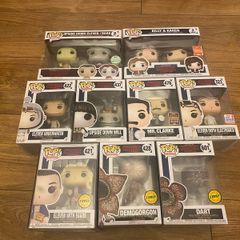 Stranger Things Rare, Chase, UPSIDE DOWN BARB & ELEVEN 2 PACK Exclusive Funko Pop Lot