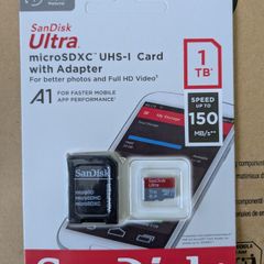 New 1TB SanDisk micro SD card