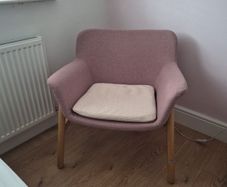 Ikea Vedbo Pink Armchair