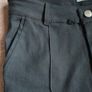 QUIZ cuffed black cargo pants, size 8 Image 7