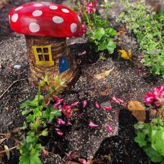 Handmade Fairy house