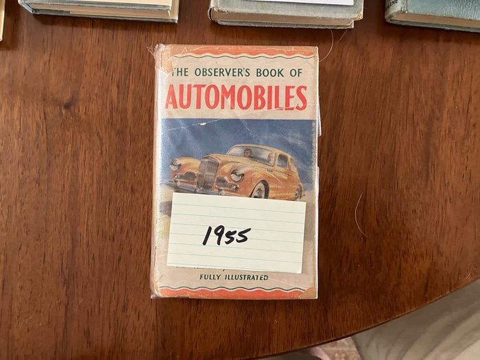 Observers Books. 'Automobiles' and later editions titled 'Cars'
