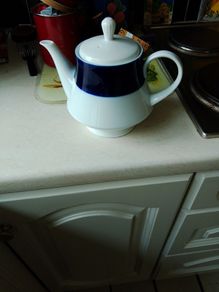 porcelain teapot