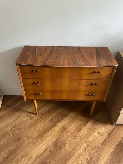 Mid century chest of drawers dressing table