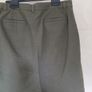 khaki green cotton short skirt Image 4