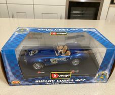 Shelby Cobra 427 40 Years anniversary scale 1/24 Burago