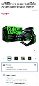 Soccer launcher