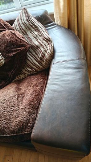 Large Sofa and Smaller Sofa pair