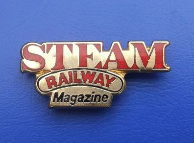 Steam Railway Magazine - promotional badge (1980's)