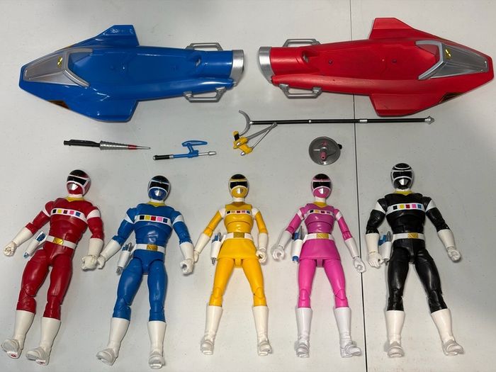 Power Rangers Lightning Collection In Space Full Team