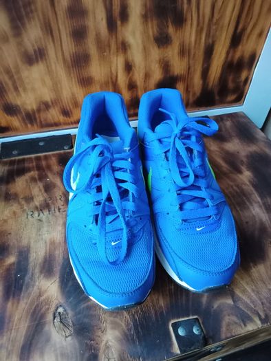 Nike air max command size 5 cobalt and green
