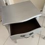 silver bedside tables Image 2