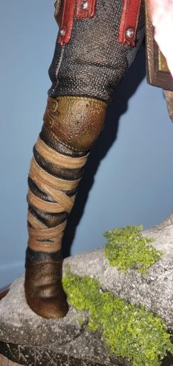 Kratos 14.5in Custom Statue Premium Hand Painted Collector Quality
