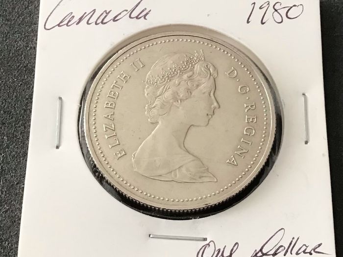 Canada 1980 One Dollar