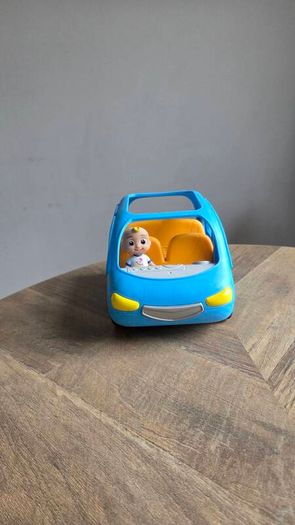 CoComelon musical Bus and Car, with JJ figures. In very good condition.
