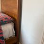 West Elm real wood double bed frame Image 5