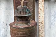 Antique wall lamp