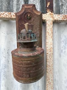 Antique wall lamp