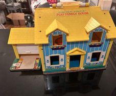 retro fisher price house