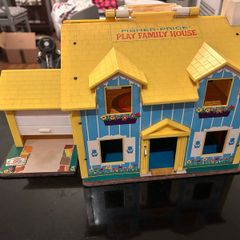 retro fisher price house