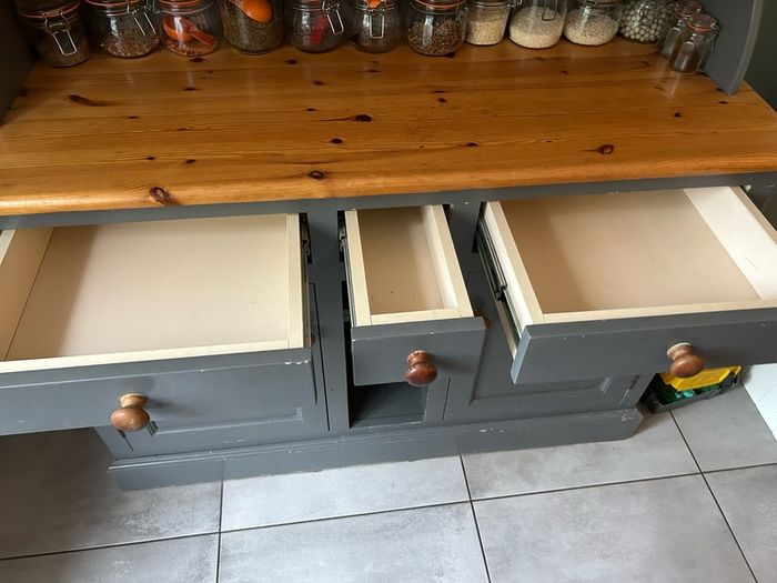 Sideboard-Handmade solid wood