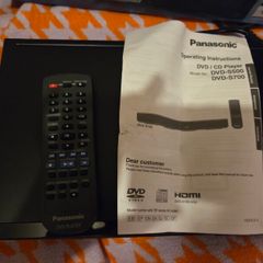 Panasonic DVD Player Boxed with Remote