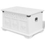 Two Piece Storage Chest Set White Image 2