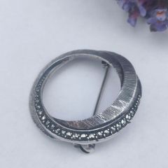 Art Deco Sterling Silver Brooch
