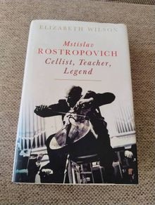 Mstislav Rostropovich Cellist Teacher Legend by Elizabeth Wilson music cello 380 pages hardback with dustcover in very good condition with some signs of wear on the dustcover see photos FREE STANDARD POSTAGE INCLUDED