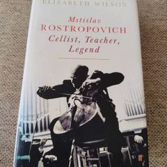 Mstislav Rostropovich Cellist Teacher Legend by Elizabeth Wilson 380 pages hardback with dustcover in very good condition with some signs of wear on the dustcover see photos FREE STANDARD POSTAGE INCLUDED
