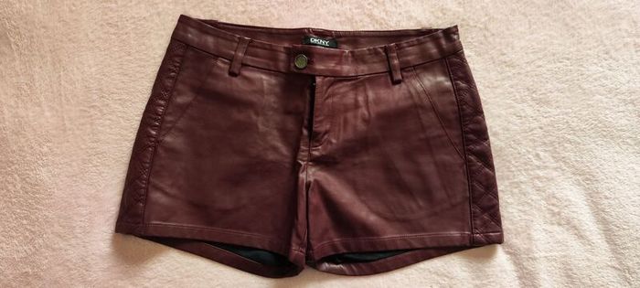 DKNY Faux leather shorts 12y