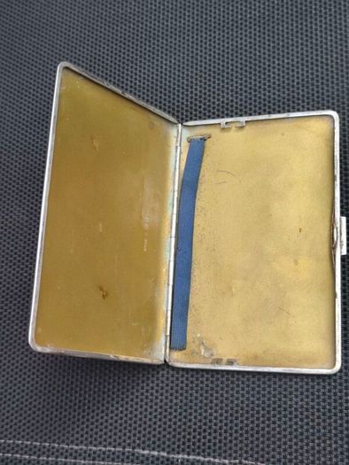 Sterling silver cigarette case