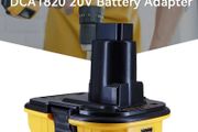 Adapter for Dewalt 18V Tools Convert Dewalt 20V Lithium Battery to Dewalt 18V NiCad NiMh Replacement  Battery Tools