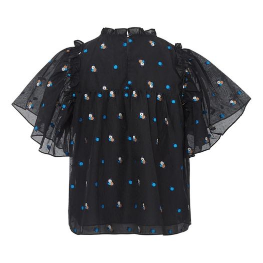 Stella Nova  Pen Joe Blouse | Black