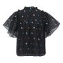 Stella Nova  Pen Joe Blouse | Black Image 2