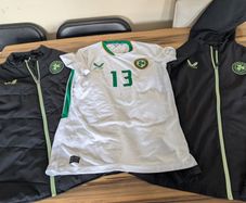 Ireland soccer team issued gear
