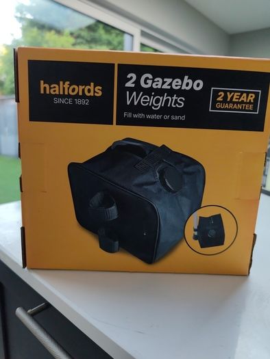 Gazebo weights. New